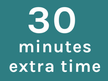 30 minutes extra