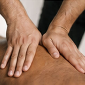 deep tissue massage on location